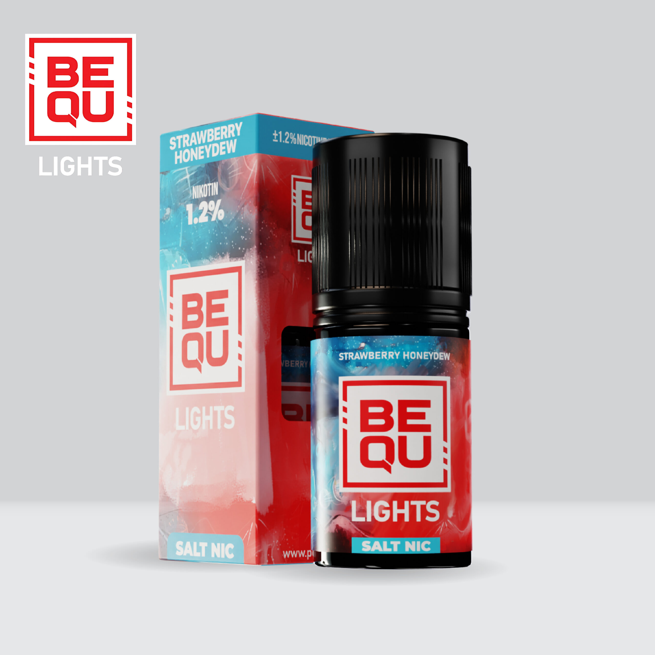 BEQU Lights Strawberry Honeydew Saltnic